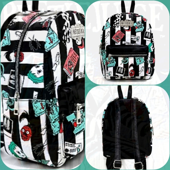 Handbags - Beetlejuice Mini Backpack